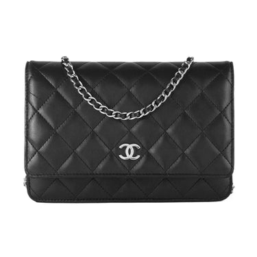 Chanel WOC black leather ref. 7972