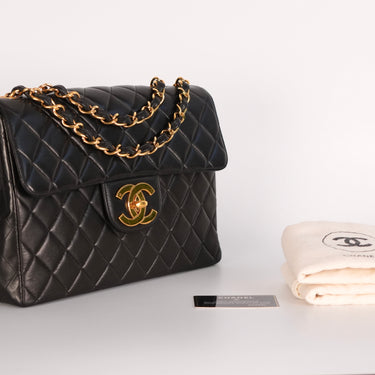 Chanel Jumbo black vintage ref. 7951