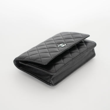Chanel WOC black leather ref. 7972