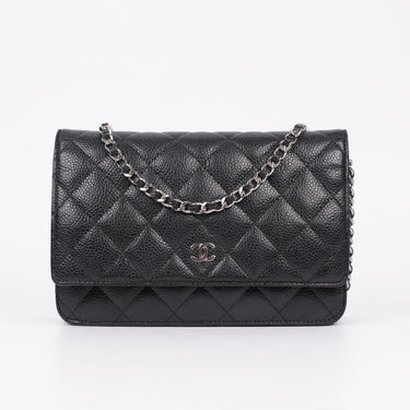 Chanel WOC full set black caviar ref. 7982
